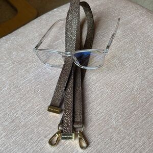 Henri Bendel Brown Shoulder Strap